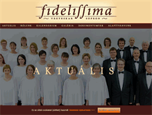 Tablet Screenshot of fidelissima.hu